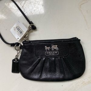 Coach Madison Leather Wristlet